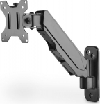 Digitus Wall mount | DA-90396 | Adjustable Height, Rotate, Tilt | 17-32 " | Maximum weight (capacity) 8 kg | Black
