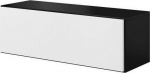 Cama MEBLE Cama full storage cabinet ROCO RO1 112/37/39 black/black/white