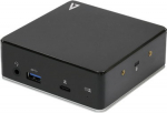 V7 USB-C PD UNIVERSAL DOCK 2X HDMI, 1080P COMBO AUDIO GB ETHERNET