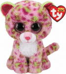 Meteor Mascot TY Beanie Boos Pink Lainey Leopard