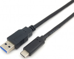 Equip Kabel USB-A3.2->C Gen1 3A St/St 2.00m schwarz