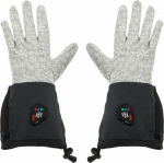 Glovii Heated thermoactive universal gloves, L-XL jasnoszare
