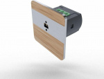 F&F Laser distance sensor DRL-12-80 color: satin oak