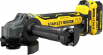 125 mm cordless angle grinder 2x4.0Ah SFMCG700M2K STANLEY