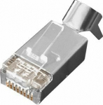 Alantec Wtyk RJ45 STP on "fat" wire 23 AWG do special crimper NI036