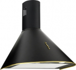 Chimney Hood Akpo WK-4 Dandys GOLD 50 cm 450 m3/h, Black