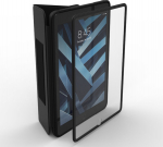 ZAGG Rugged Messenger Case - Protective case for tablet - robust - silicone - charcoal - 10.2" - for Apple 10.2-inch iPad (7:e generation, 8:e generation, 9:e generation)