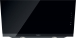 WHIRLPOOL Hood WHVS 93F LT, Black, Width 89.5 cm, 640 m3/h