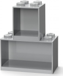 LEGO Regal Brick Shelf 8+4 Set 41171740 hellgrau 2 Regale