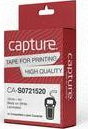 Capture 12mm x 4m Black on White, Paper Tape