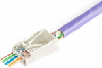 Digitus Plug RJ45 (8P8C) straight-through DIGITUS cat.6 Shielded, AWG 26-24, package 100 szt