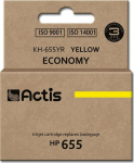 Actis KH-655YR ink (replacement for HP 655 CZ112AE; Standard; 12 ml; yellow)