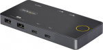 StarTech.com USB-C KVM SWITCH 4K 60HZ, 100W PD PASS-THROUGH