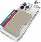 Speck Speck ClickLock Wallet For MagSafe - Magnetic wallet MagSafe (Pale Oak)