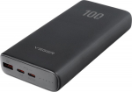 Powerbank Veger 20000 mAh 100 W PD QC 3.0 USB-A 2x USB-C czarny