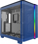 Montech KING 95 Midi Tower, Tempered Glass, ARGB - Berliner Blau