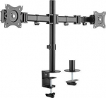 eSTUFF Monitor Desk Mount Dual VESA, 75x75 and 100x100, Screen