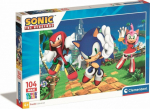 Clementoni Puzzle 104 elements Maxi Sonic