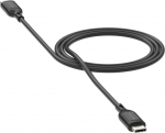 Zagg mophie essentials - USB-kabel - USB-C (hane) till USB-C (hane) - 1 m - USB Power Delivery (60W) - svart