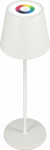 Realtron RealPower LED-RGB Table lamp dimmable with battery,weiss