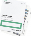 HPE LTO8 Ultrium Barcode Label RW 100 Q2015A