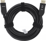 InLine DisplayPort 2.1 AOC Kabel - UHBR 13.5 - optical - aktiv - schwarz - 30m