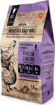 WIEJSKA ZAGRODA Chicken with duck - dry cat food - 1.6kg