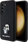 Karl Lagerfeld KLHCS23SSMHKCNPK S23 S911 Hardcase Silicone Karl&Choupette Metal Pin / black