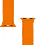 Tactical MagBand Magnetic Band for Apple Watch 42/44/45/46/49 / grey/orange