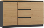 Topeshop 2D3S ANT/ART BA KPL chest of drawers