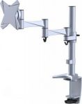 Neomounts NEWSTAR FLAT SCREEN DESK MOUNT (CLAMP/GROMMET) 10-30" SILVER