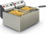 Hendi FRITEL Profi 4905 2x8L/2x3300W double oil fryer