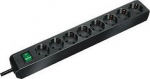 Brennenstuhl power strip ECO-Line 8x 3m schwarz
