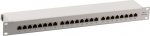 EFB Elektronik EFB-Elektronik - Patch Panel - Rack mountable - CAT 6a - STP - RJ-45 X 24 - Grau, RAL 7035 - 1U - 48.3 cm (19")