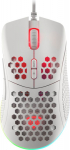 GNS Genesis Krypton 555 White - Mouse Wired | Optical | 8000 dpi | 7 buttons | programmable | White