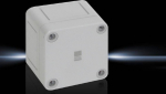 Rittal Polycarbonate housing PK grey lid 65x65x57mm