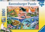 Ravensburger Puzzle 100 element&oacute;w XXL - Ocean