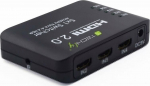 Techly TECHLY 108637 Techly 5-Port switch HDMI 2.0 5x1 4K@60Hz HDR z pilotem IR