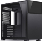 Jonsbo D41 Screen ATX Case, Tempered Glass - black