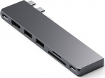 Satechi Pro Hub Slim USB-C do MacBook (USB 4, HDMI, 2x USB-A, SD/microSD, USB-C) gwiezdna gray