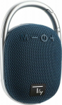 Speaker Techly Speaker Techly Bluetooth 5.3 5W TWS LED/MP3/USB/TF niebieski