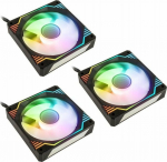 Kolink Umbra X 120mm ARGB High Performance PWM Fan Triple Pack - Black