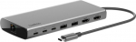 Belkin Connect USB-C 8-in-1 Dual Display Core Hub - hub, eight gates