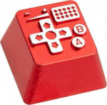 ZOMOPLUS Aluminum keycap retro gamepad II - rot