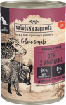 WIEJSKA ZAGRODA Forest Flavours Wild boar with beef - wet dog food - 400g