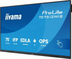 IIYAMA TE7512MIS-B4AG 75inch iiWare13E Android 14 EDLA/non-EDLA 8/128GB 40-Points PureTouch IR with Zero Gap