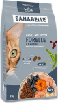 BOS BOSCH Sanabelle Life Adult Trout with blueberries - dry cat food - 8kg