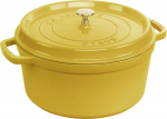 Staub La Cocotte 26cm Round, Citron, Cast Iron