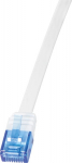 LogiLink Patchkabel LogiLink RJ45 U/UTP Cat6 1.00m white (CF2031U)