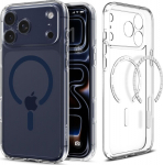 Spigen ULTRA HYBRID MAG MAGSAFE IPHONE 17 PRO CLEAR/DEEP BLUE